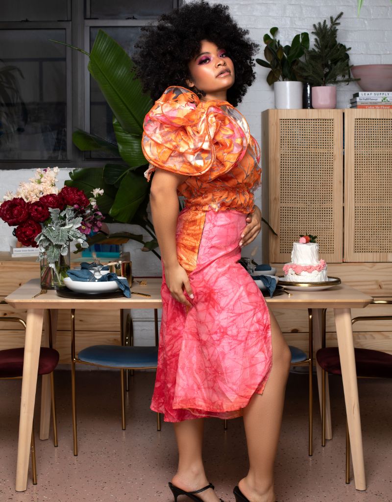 Jibrila Cotton Silk Skirt – Cee Cee's Closet NYC