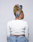 Makaili Silk Lined Headwrap - Headwraps