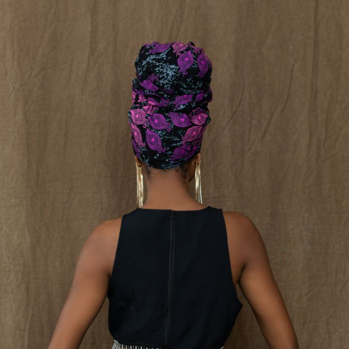 Purple Kianga Headwrap - Headwraps