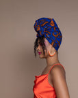 Blue Famata Headwrap - Headwraps