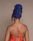 Blue Famata Headwrap - Headwraps