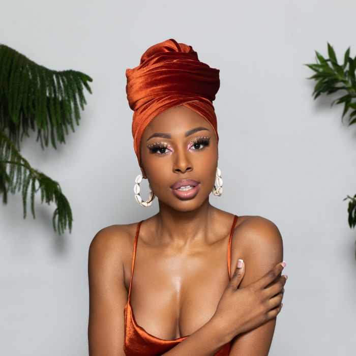 Brickhouse Velvet Headwrap - Headwraps